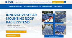 Desktop Screenshot of isa-corporation.com